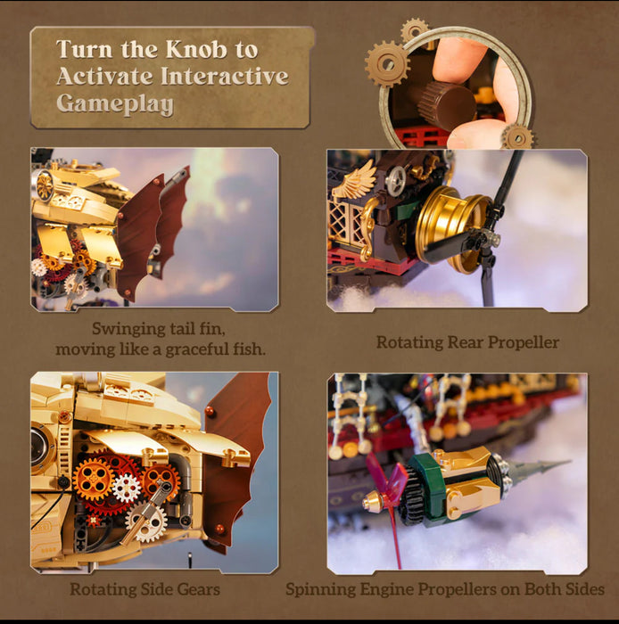 Steampunk Airship Set by Pantasy