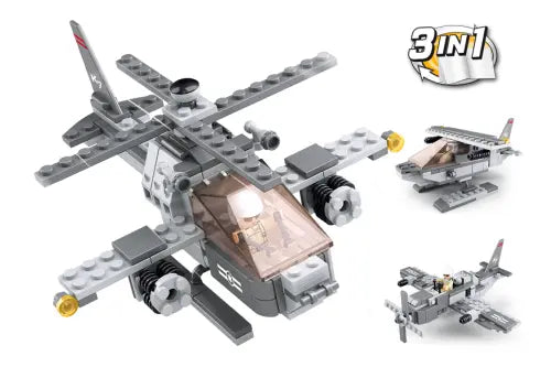 Air Sea Land Forces 9 in 1 Set by Sluban