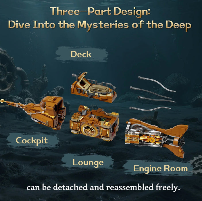 Nautilus Steampunk Submarine by Pantasy