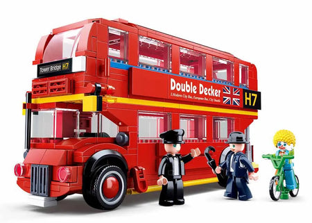 Brick model set London bus 