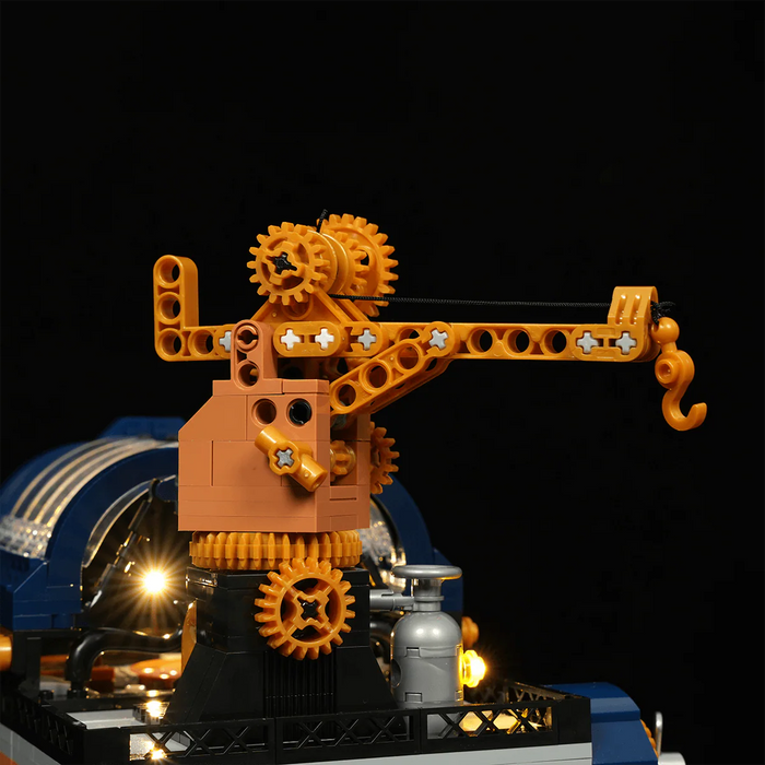 Steampunk Mechanical Workshop by LumiBricks