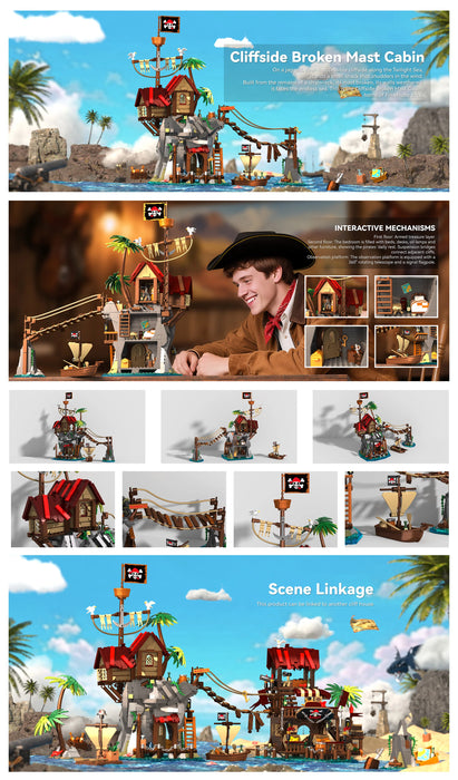 Cliffside Broken Mast Cabin by Iambrick