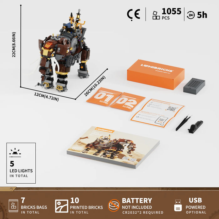 Steamphant by LumiBricks