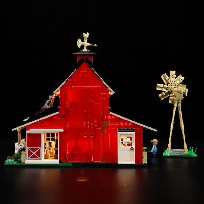 Dairy Cow Barn by Lumibricks