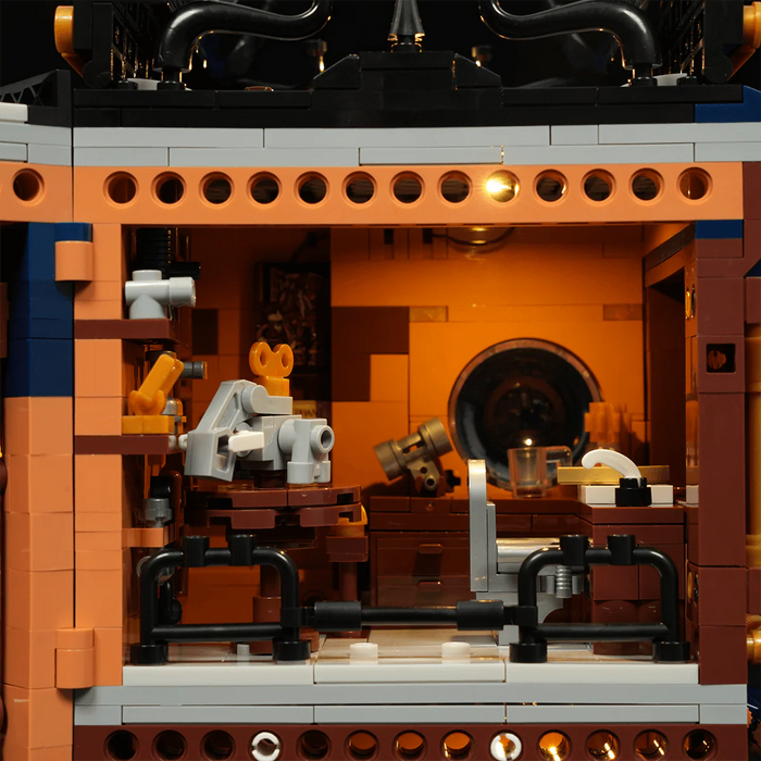 Steampunk Mechanical Workshop by LumiBricks