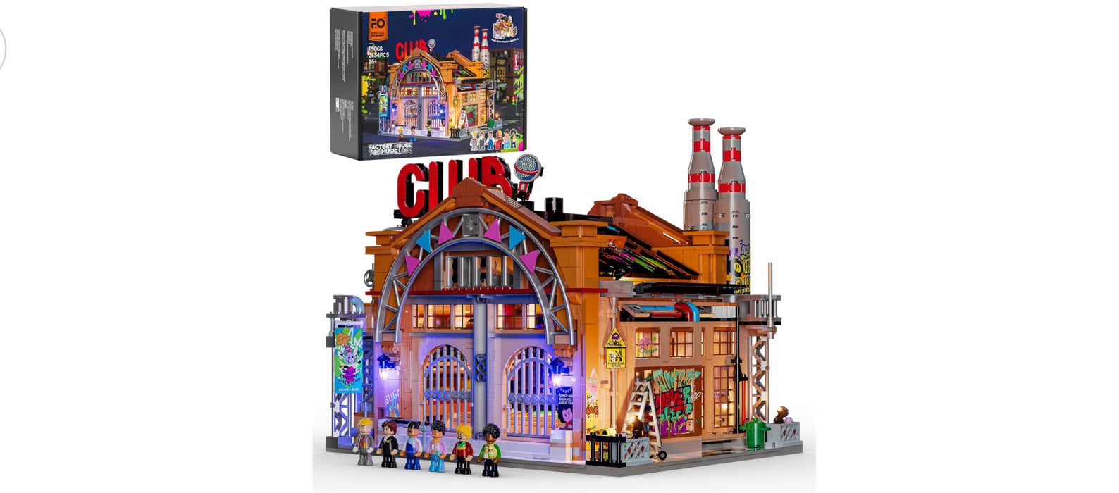 House of Music Factory Club by LumiBricks UK