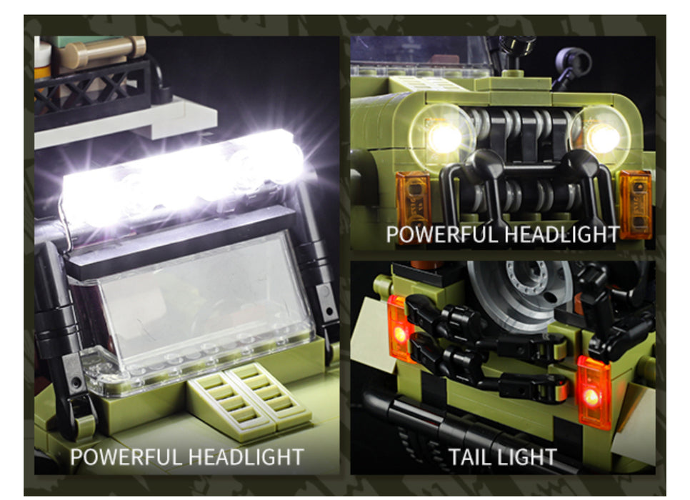 Jungle Off-Road Vehicle by Lumibricks