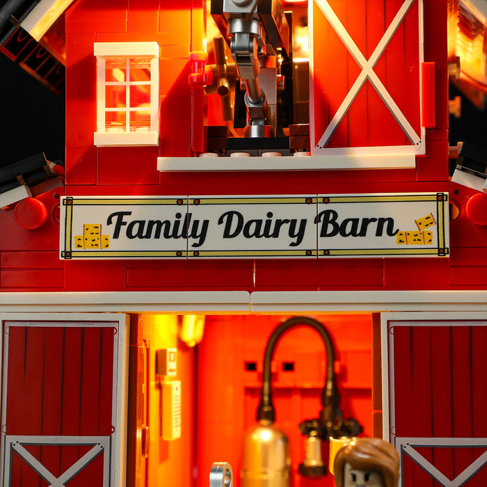 Dairy Cow Barn by Lumibricks