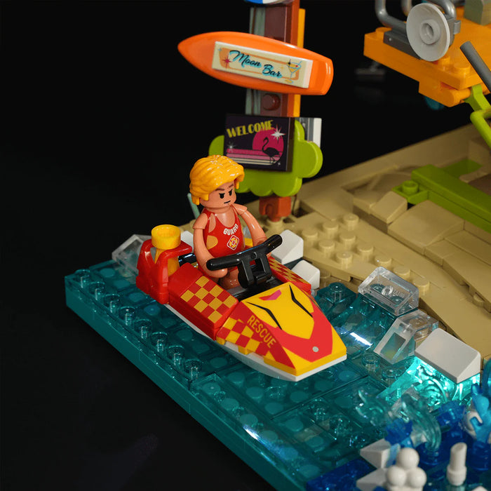Beach Lifeguard Tower by LumiBricks