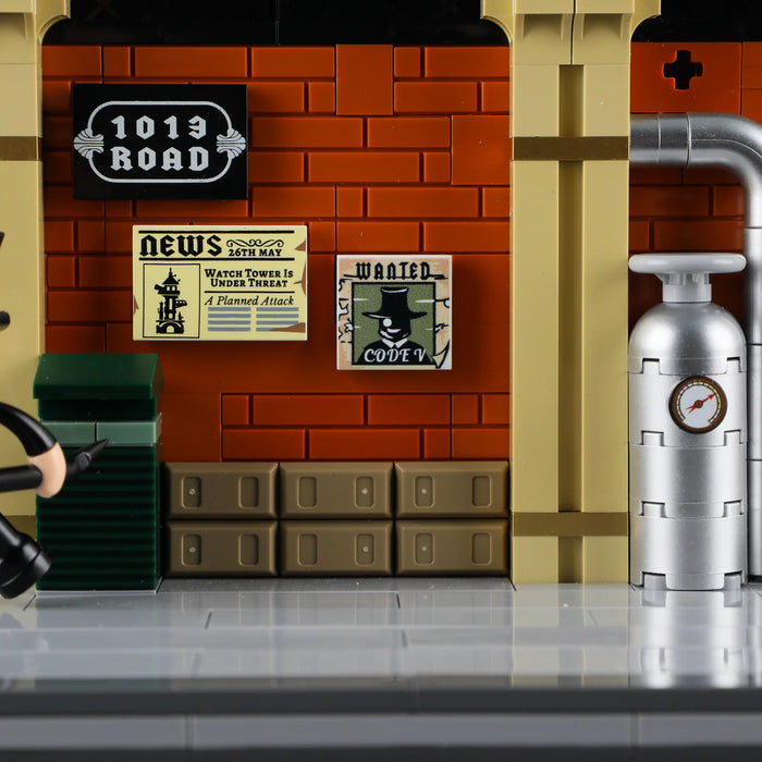 Steampunk Motorcycle Pursuit by Lumibricks