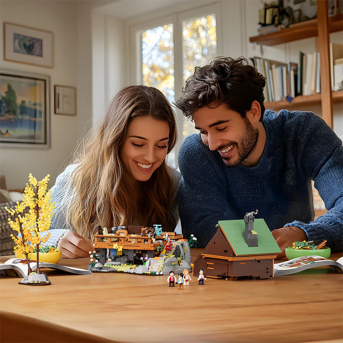 Mountain Cabin by Lumibricks