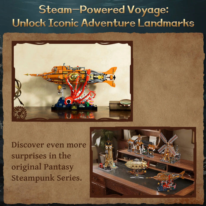 Nautilus Steampunk Submarine by Pantasy