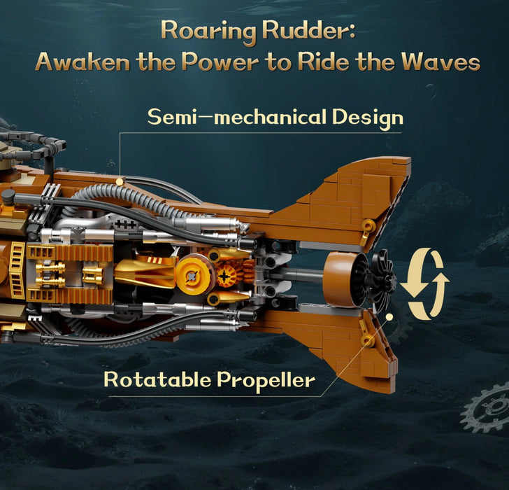 Nautilus Steampunk Submarine by Pantasy