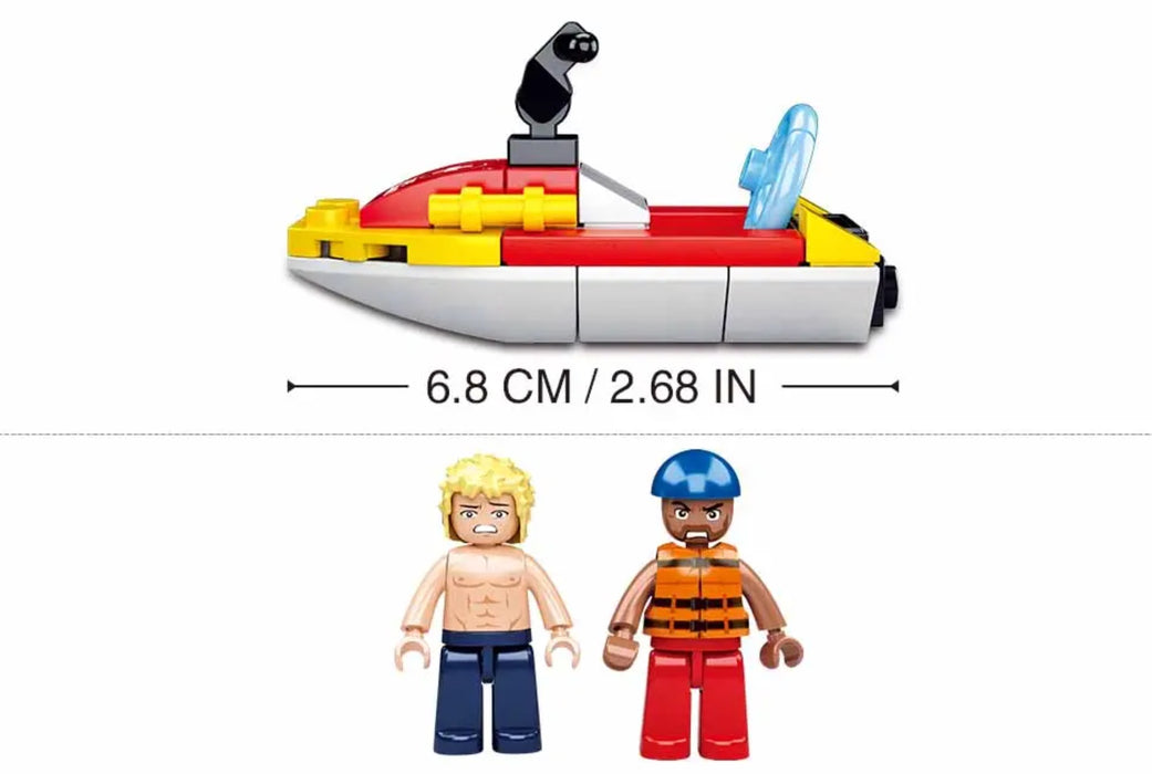 Beach Rescue - Jet Ski Shark Attack by Sluban