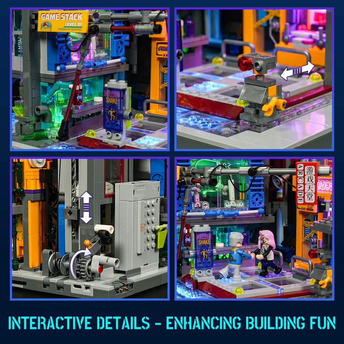 Cyberpunk Game Stack by LumiBricks