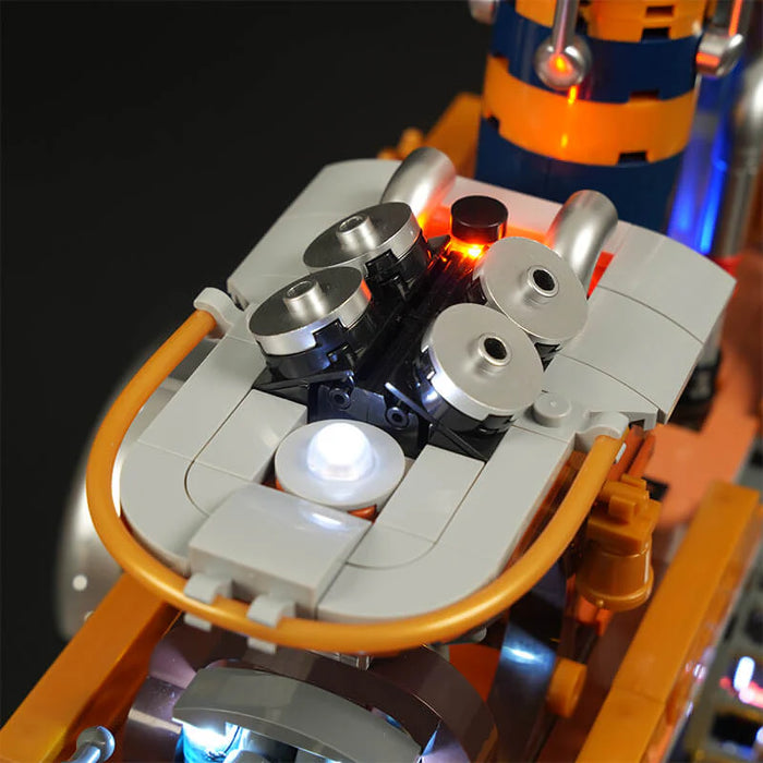 Steampunk Steamboat by Lumibricks