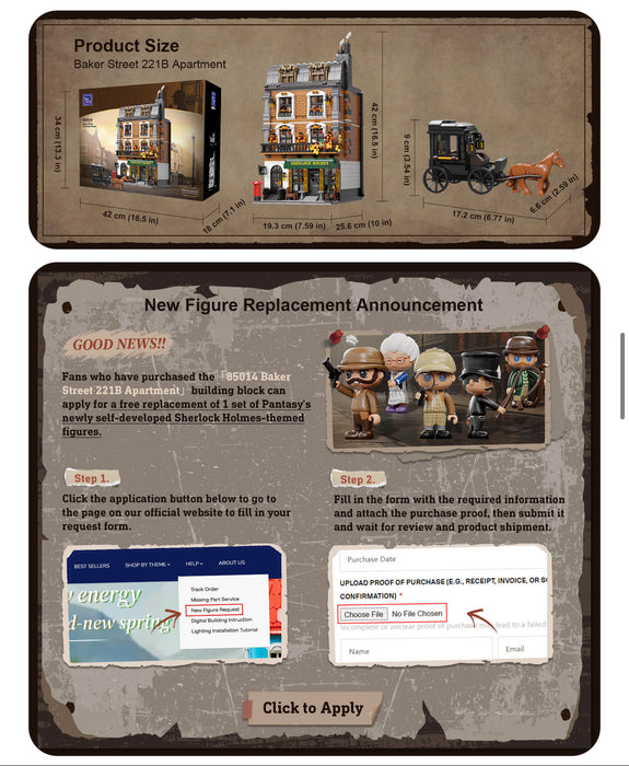 Sherlock Holmes Baker Street 221B Apartment by Pantasy