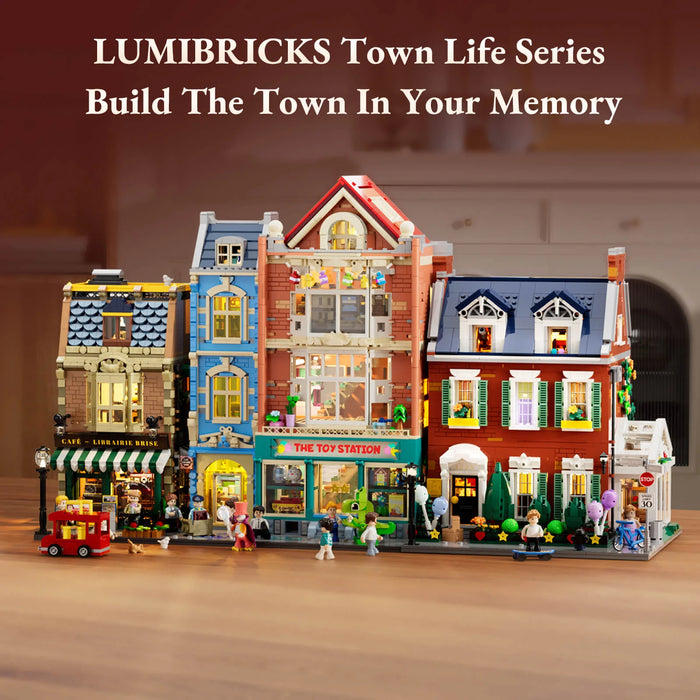 Redbrick Row House By Lumibricks