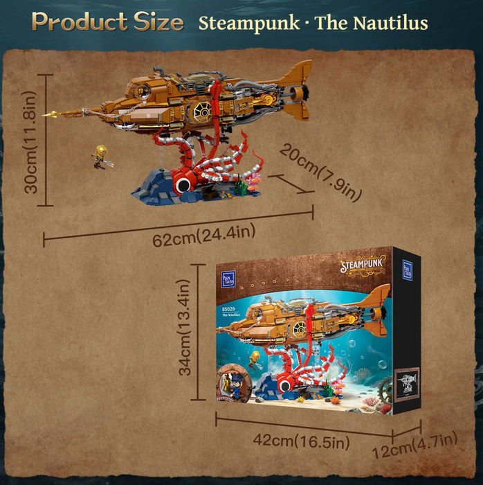 Nautilus Steampunk Submarine by Pantasy