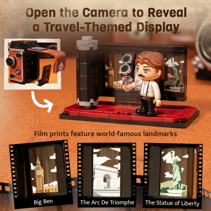 Retro Twin Lens Reflex Camera by Pantasy
