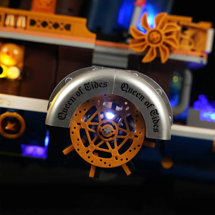 Steampunk Steamboat by Lumibricks