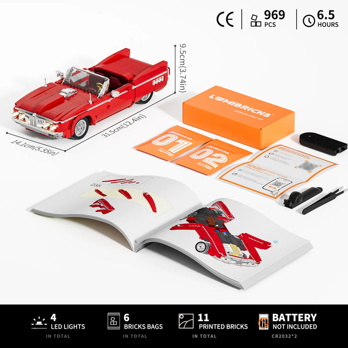 Low Rider Collectible - Big Red By Lumibricks