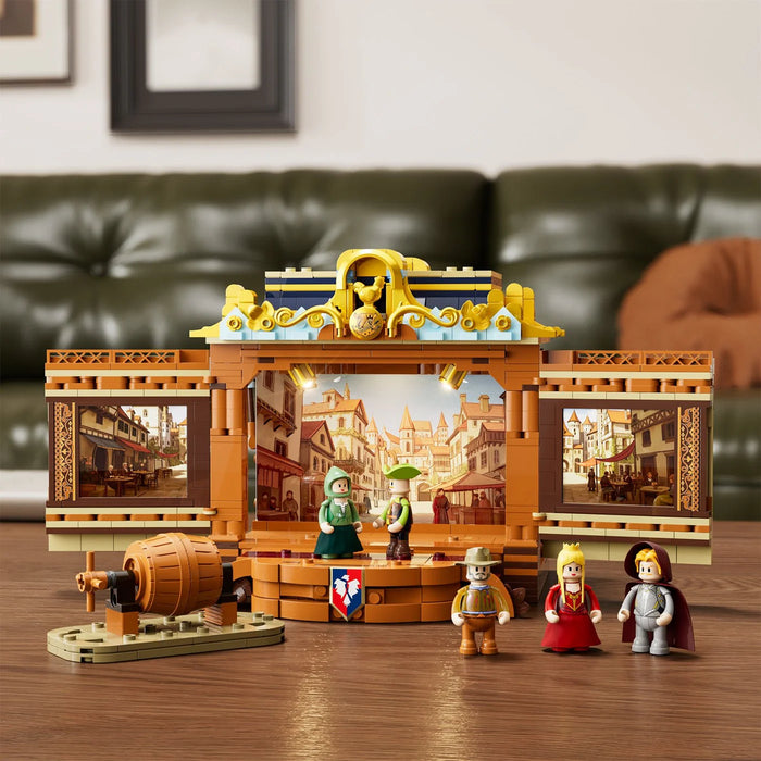 Medieval Troupe Carriage By Lumibricks