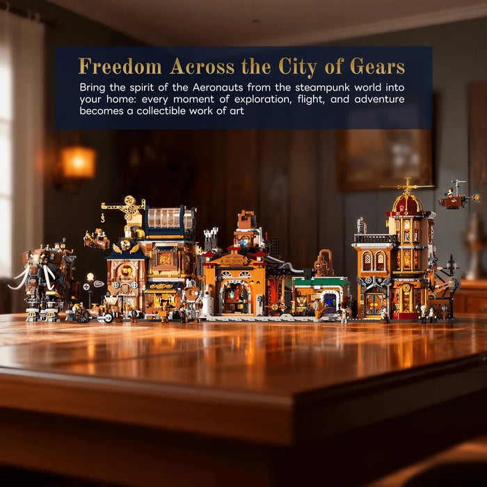 Steampunk Mechanical Workshop by LumiBricks