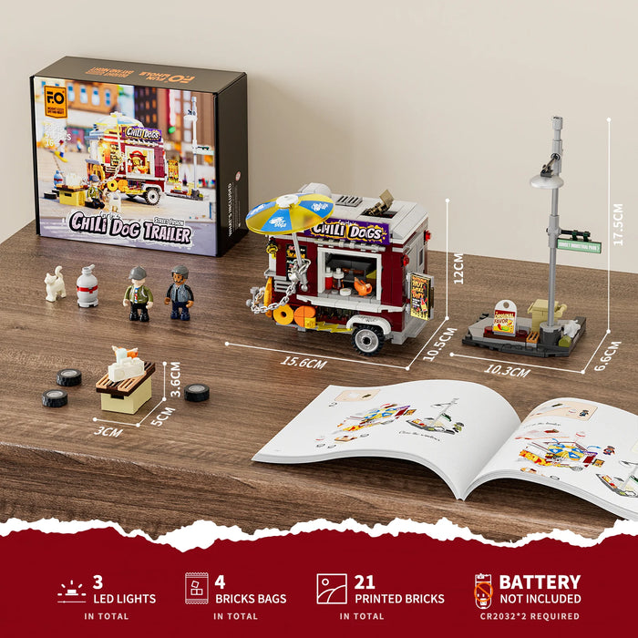 Chili Dog Trailer by Lumibricks