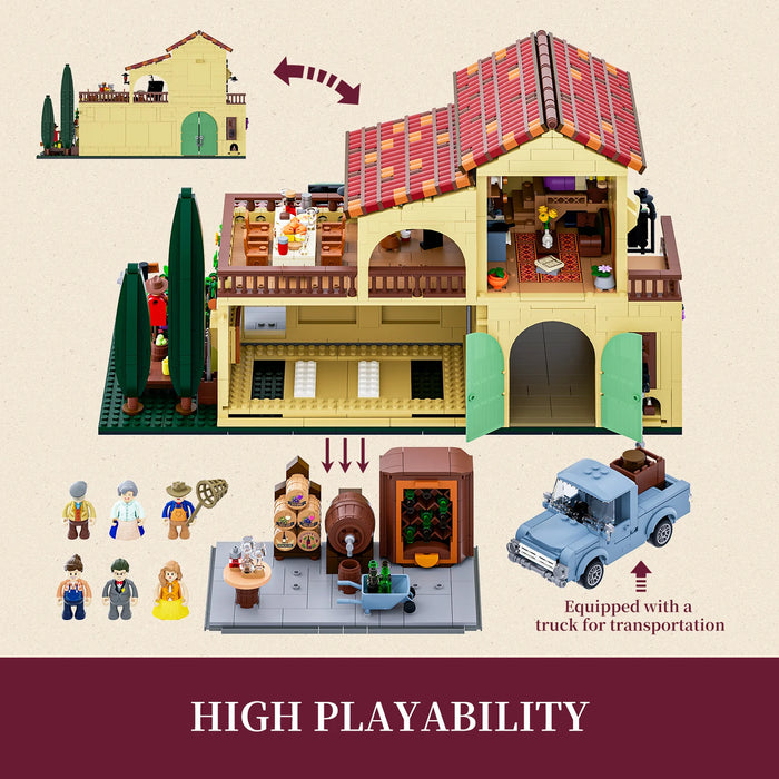 Vineyard Estate by Lumibricks