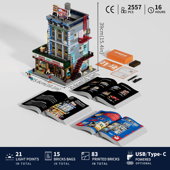 Barber Shop by LumiBricks
