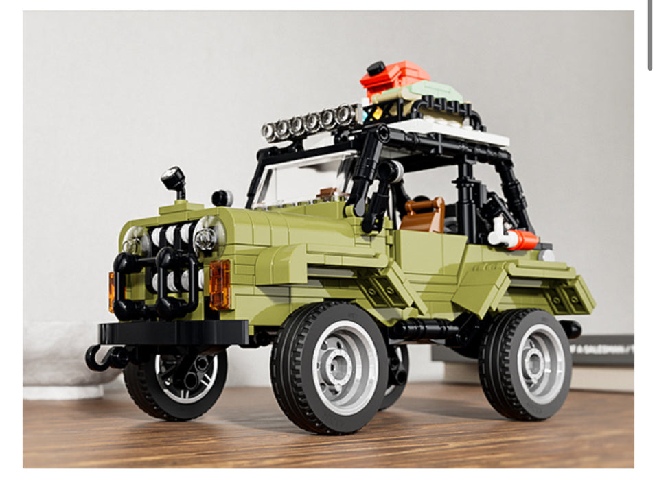 Jungle Off-Road Vehicle by Lumibricks
