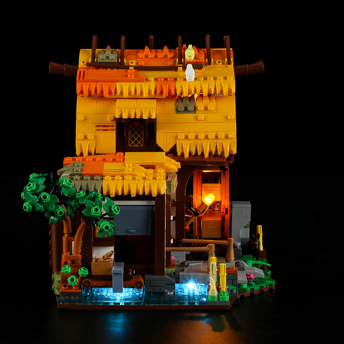 Medieval Water Mill by Lumibricks
