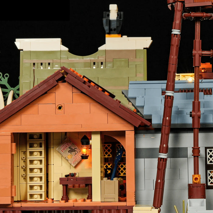 Western Carpentry Workshop by LumiBricks