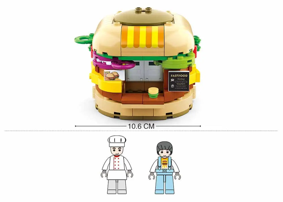 Food Court Hamburger House by Sluban