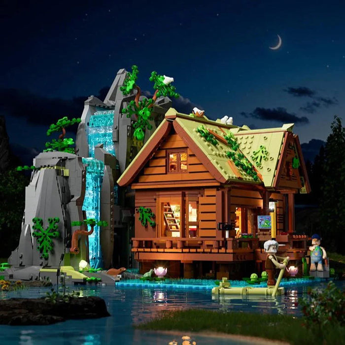 Waterfall Cabin by Lumibricks