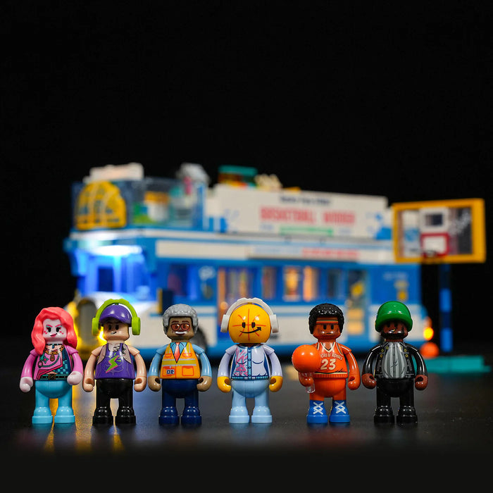 Streetball Tour Bus by Lumibricks