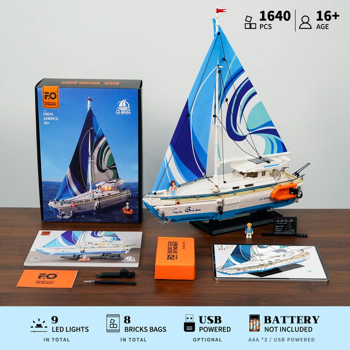 The Sailboat : La Brisa by Lumibricks