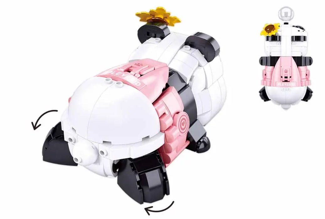 Panda (Pen Holder) Brick Set