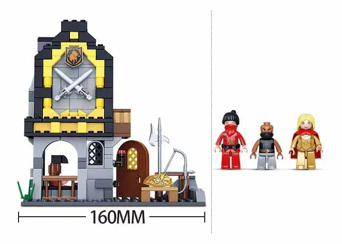 Medieval Blacksmiths Shop by Sluban