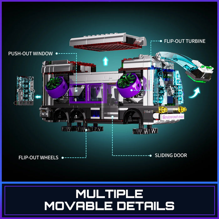 Future Bus by Lumibricks