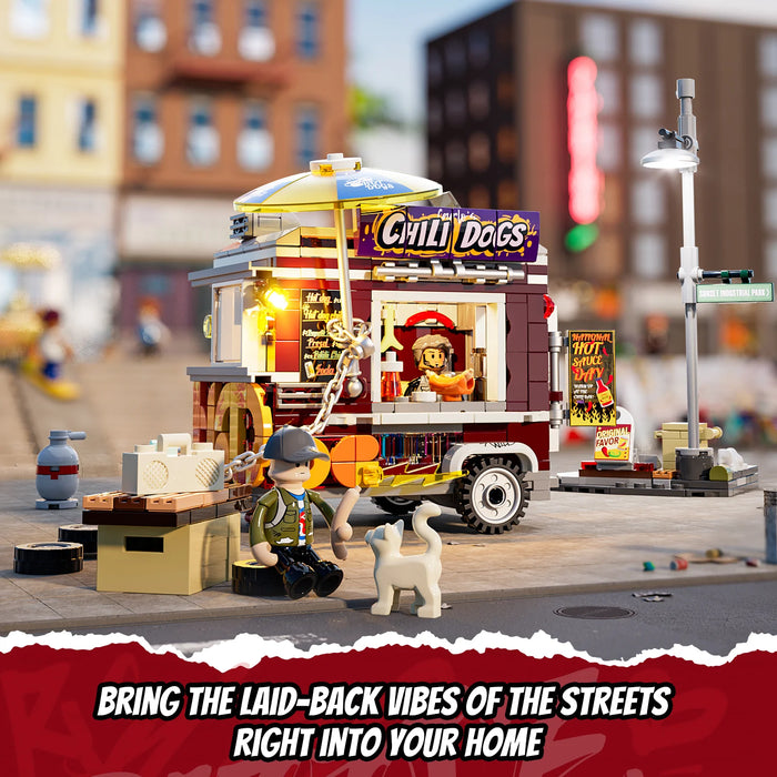 Chili Dog Trailer by Lumibricks