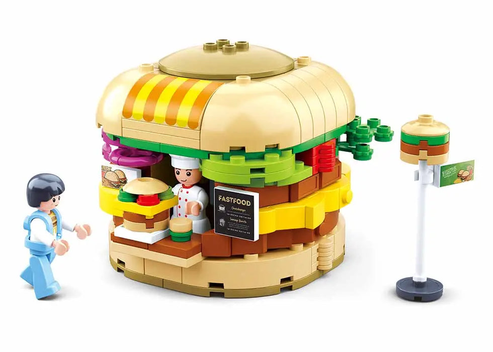 Food Court Hamburger House by Sluban