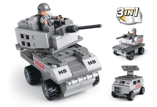 Air Sea Land Forces 9 in 1 Set by Sluban