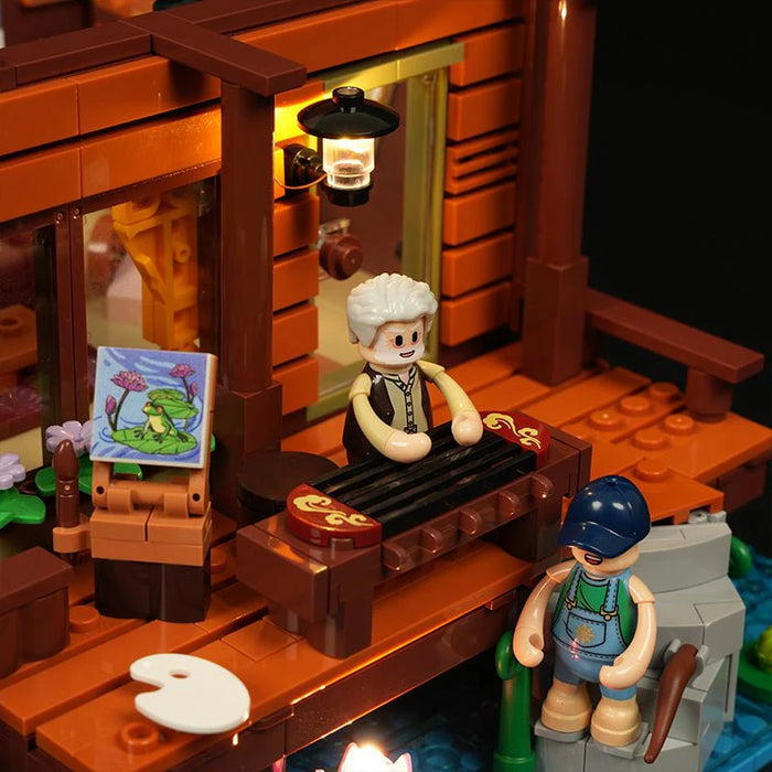 Waterfall Cabin by Lumibricks