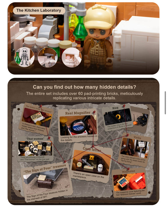 Sherlock Holmes Baker Street 221B Apartment by Pantasy