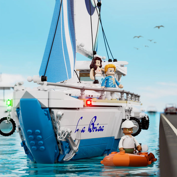 The Sailboat : La Brisa by Lumibricks