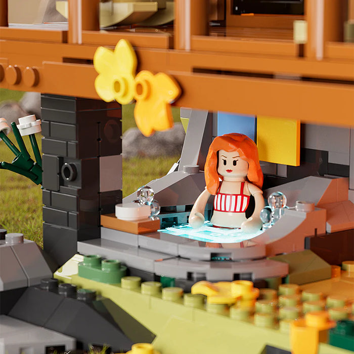 Mountain Cabin by Lumibricks