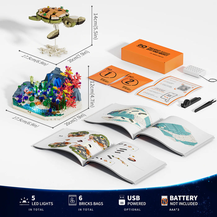 Turtle Reef by Lumibricks