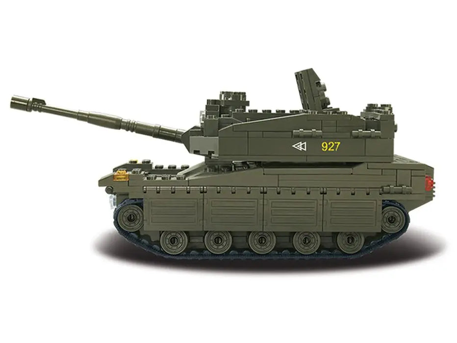 Army Merkava Tank with 5 Mini Figures by Sluban